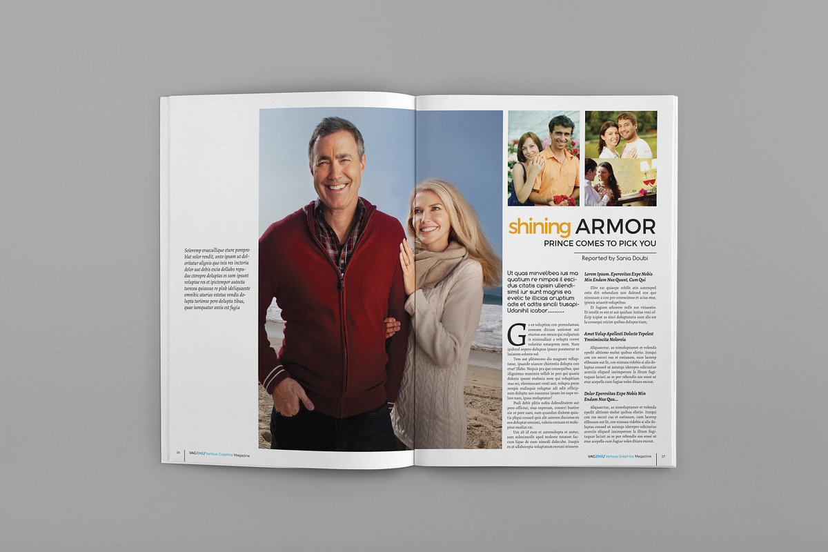 Magazine Bundle V3, a Magazine Template by GreenDesign (Photo 3 of 4)