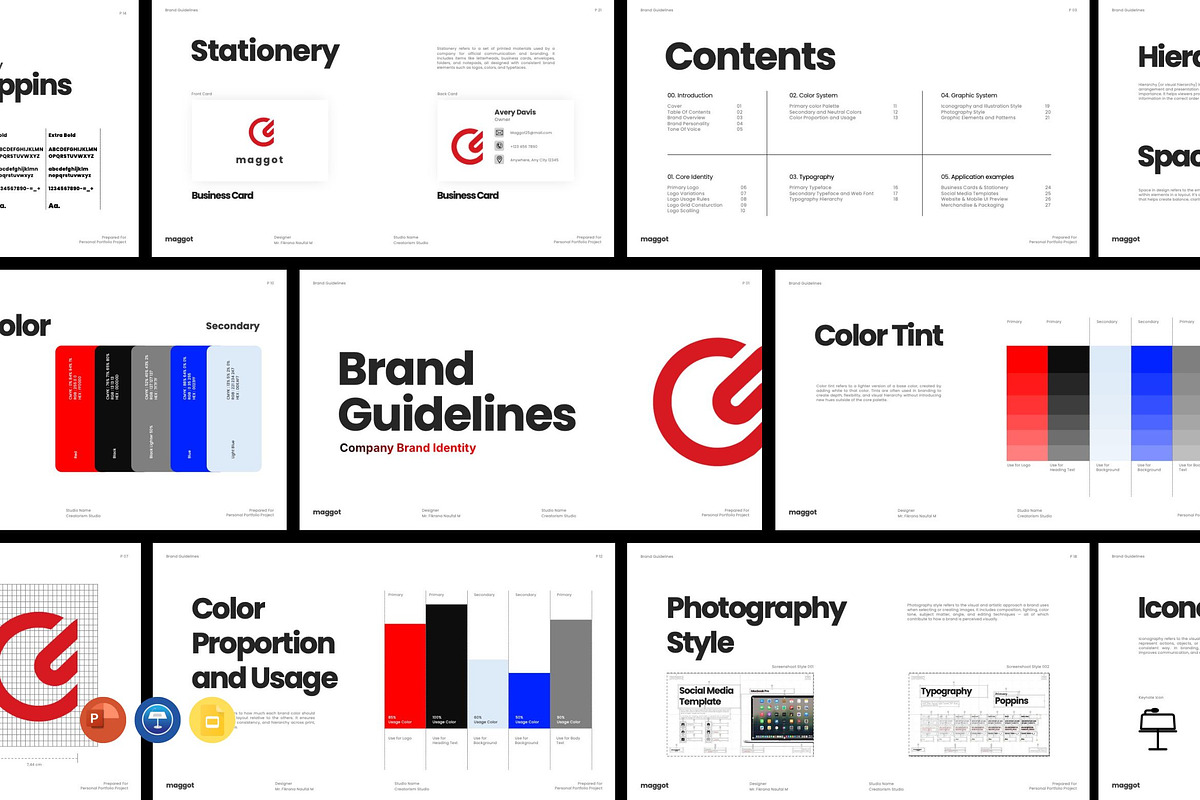 Brand Guidelines - Bundle 3 in 1