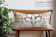 Lumbar Pillow Mockups, a Mockup by mock-ups (Thumbnail 1 of 31)