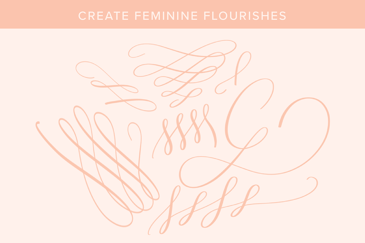 iPad Lettering brush - 'Thin Ink', a Brush Add-On by Sasha Hickson (Photo 5 of 5)