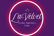 LaVelvet Elegant Script Font, a Script Font by PaperMoon (Thumbnail 1 of 4)