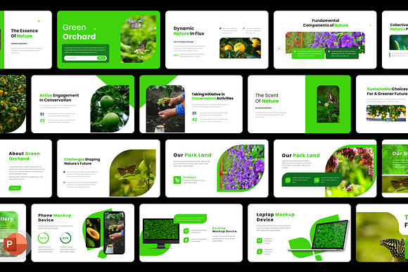 Green - Nature Presentation preview 3