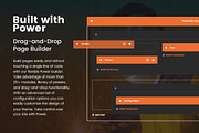 Steelworks & Constructions Wordpress, a WordPress Template by Zemez (Thumbnail 2 of 7)