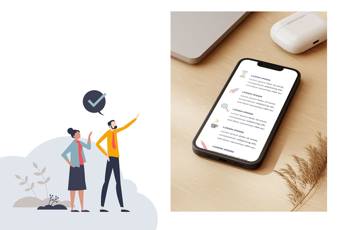 Digital Marketing Concepts, a Work Illustration by VectorMine (Photo 11 of 13)