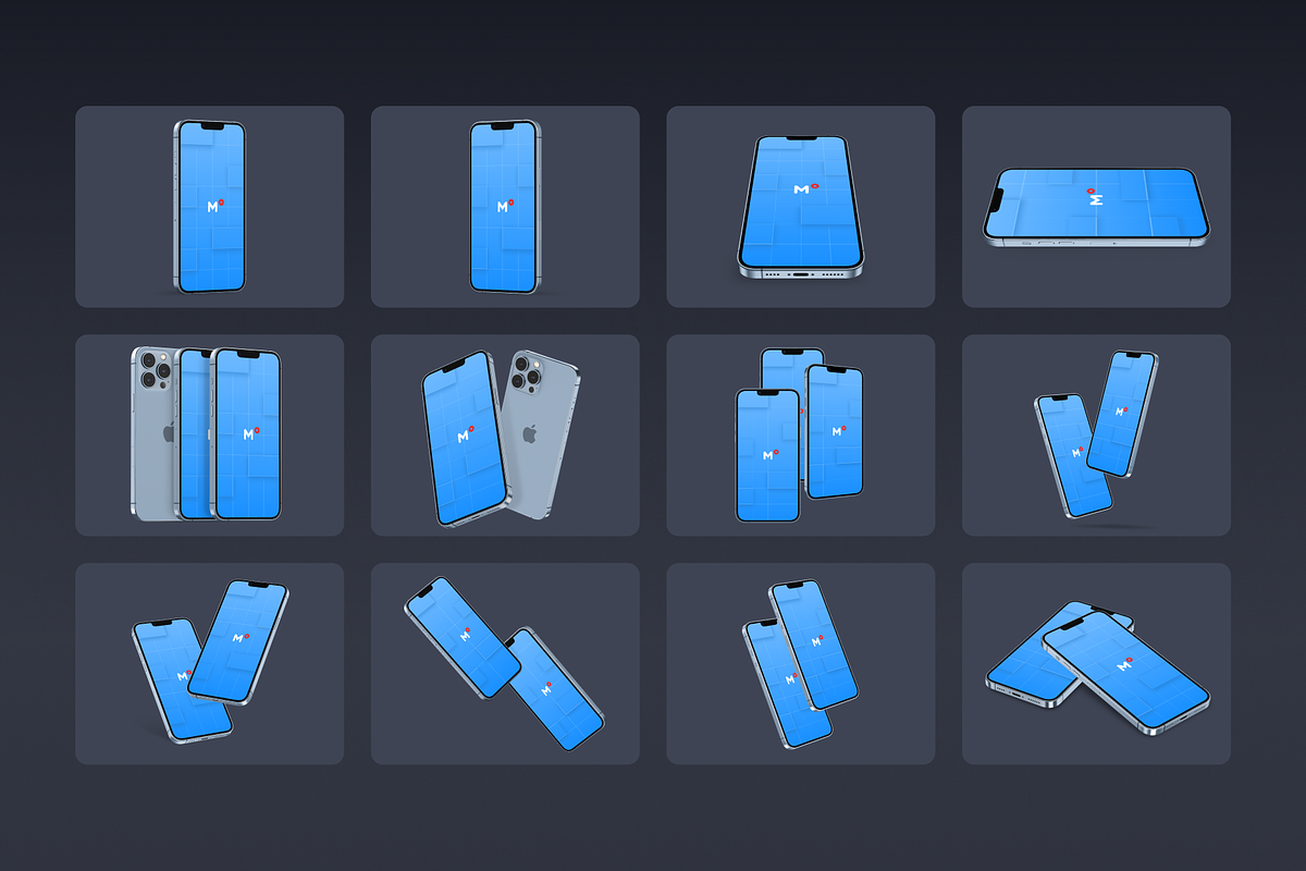 iPhone 13 Pro Max Mockups, an iPhone Mockup by 360 Mockups (Photo 8 of 8)