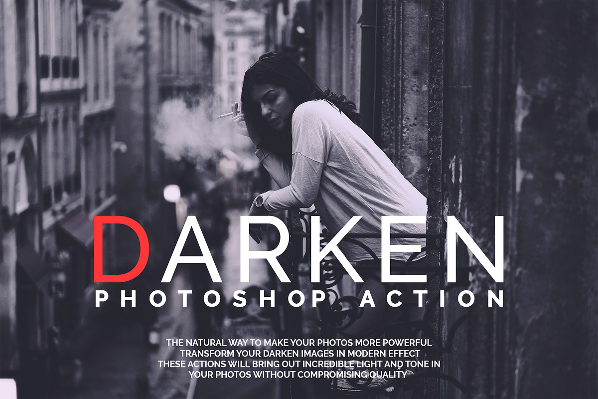 Darken Photoshop Actions, an Action Add-On by Design Forest (Photo 1 of 12)