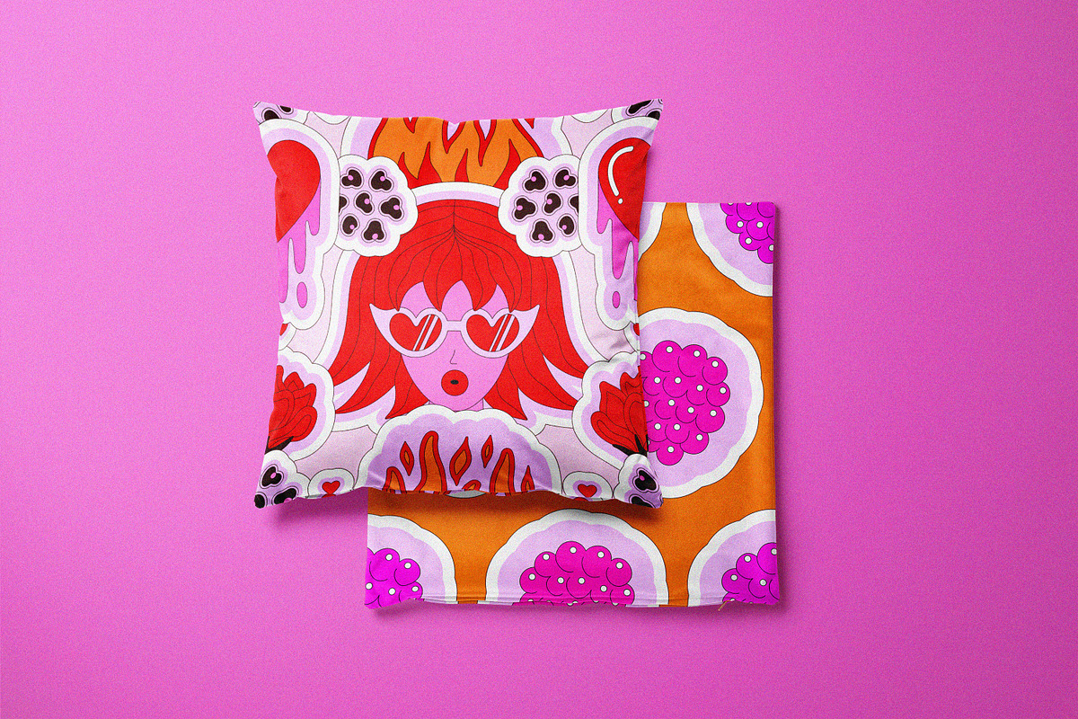 Passion - Bright Love Collection, a Decorative Illustration by Leila Divine (Photo 10 of 13)