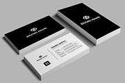 Business Card Mockup Layout, an Advertising Mockup by CreativeShaper (Thumbnail 1 of 2)