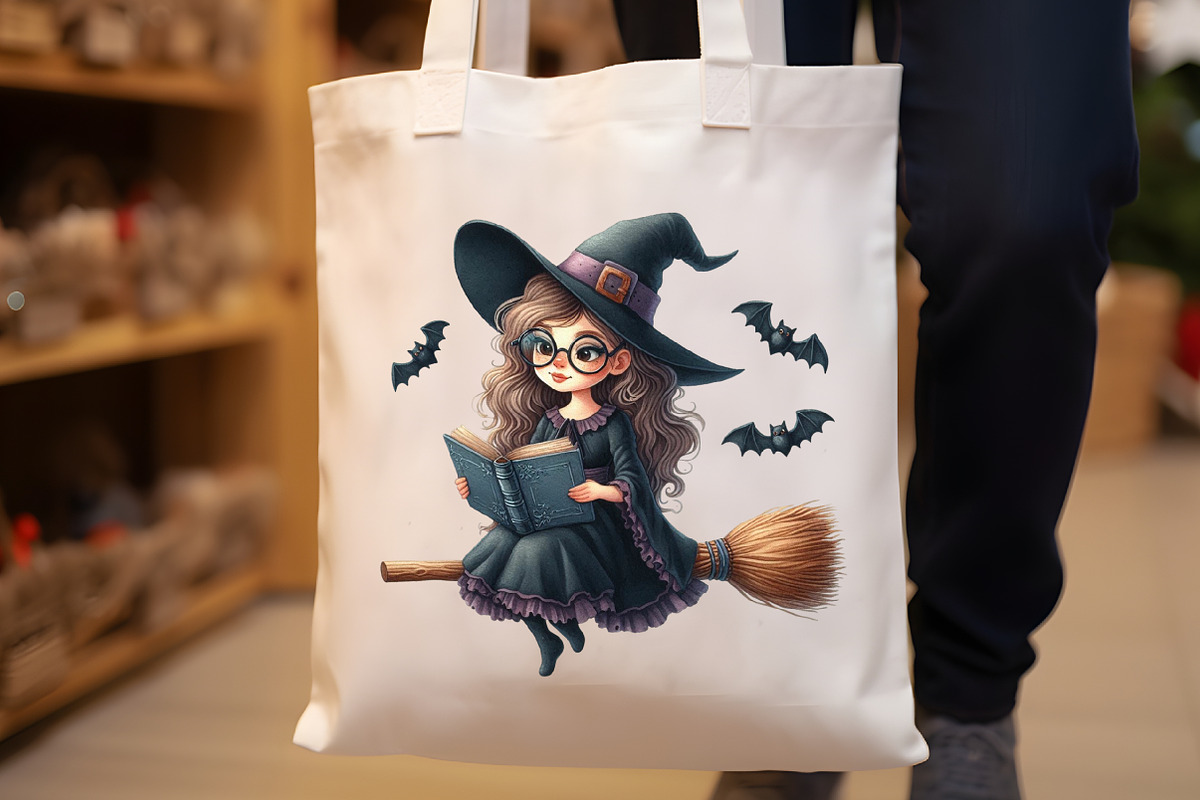 Halloween Reading Clipart, a Seasonal Illustration by Rose Art (Photo 5 of 7)