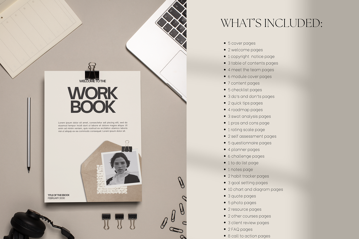 Canva Workbook Template for Coaches, a Magazine Template by Branding Babe Co. (Photo 4 of 10)