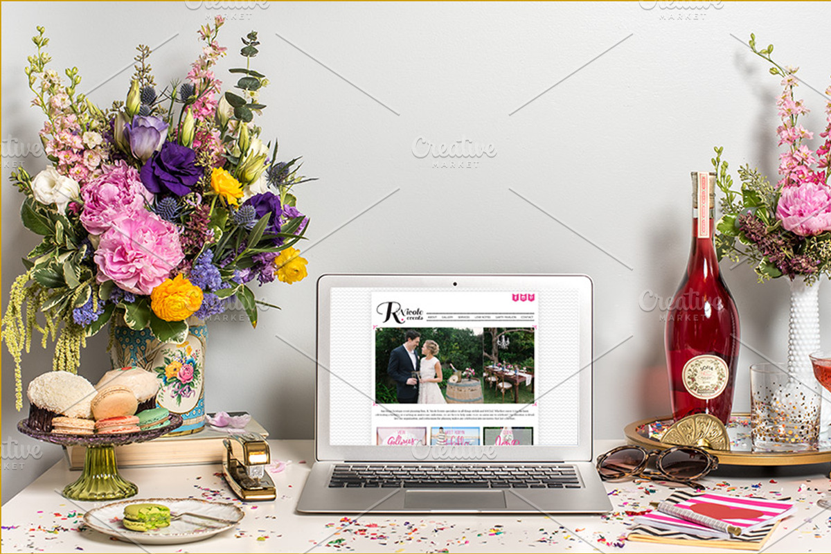 Macbook Styled Mockup #25, a Mac Mockup by MMStyledStock (Photo 2 of 2)