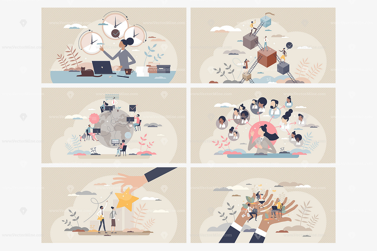 30 Human Resources V3 Concepts, a Healthcare Illustration by VectorMine (Photo 6 of 10)