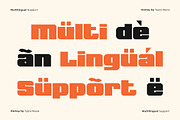 Homay - Bold Modern Expanded Retro, a Sans Serif Font by Typia Nesia (Thumbnail 3 of 11)