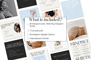 Wellness Coach Template Bundle, a Social Media Template by digitaldispositions (Thumbnail 2 of 8)