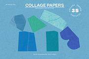 Collage Papers Textures, a Texture Graphic by Naive Feel (Thumbnail 7 of 9)