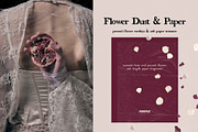 Flower Dust Overlays & Paper Texture, a Texture Graphic by Purple (Thumbnail 5 of 15)