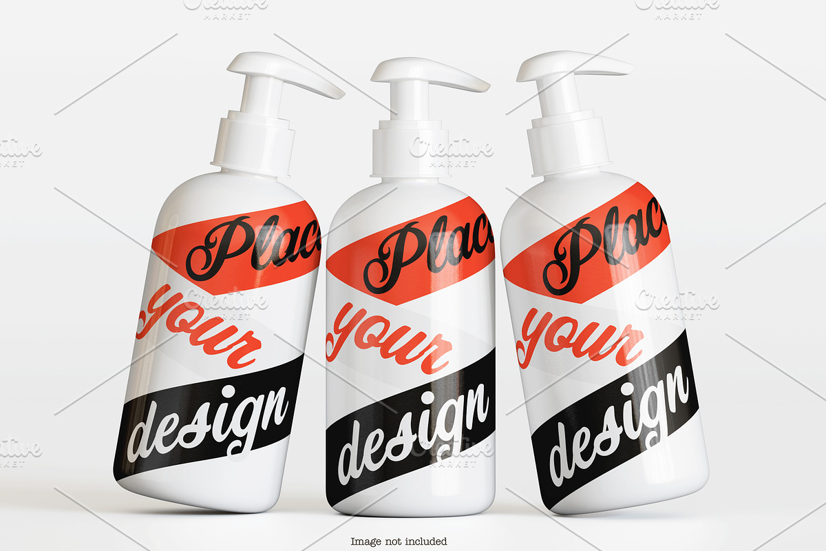 Cosmetic pump mockup bundles, a Cups & Container Mockup by Ambo Ampeng (Photo 31 of 32)