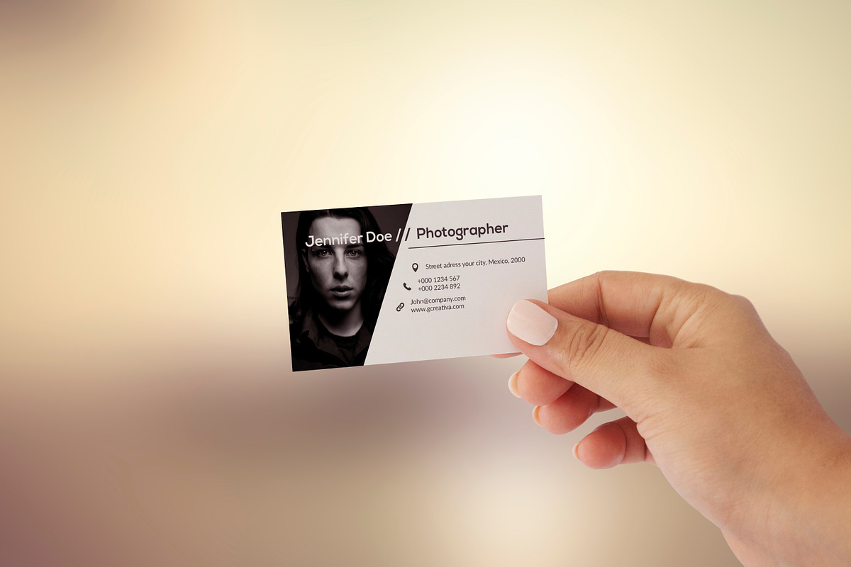 Business Card Photographer, a Business Card Template by DesignsStore (Photo 2 of 2)