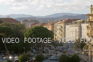 Savona Cityscape In Bright Sunlight