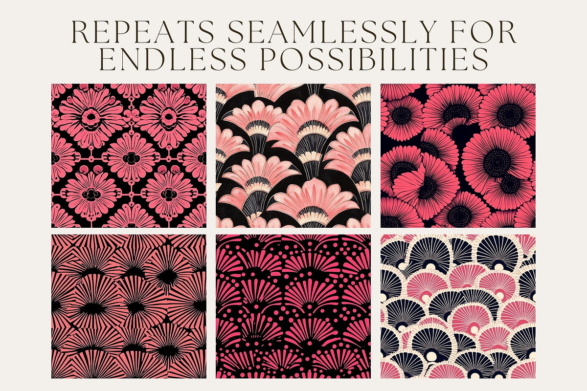 12 Pink Imperfections Patterns, a Pattern Graphic by Inknfolly (Photo 2 of 7)