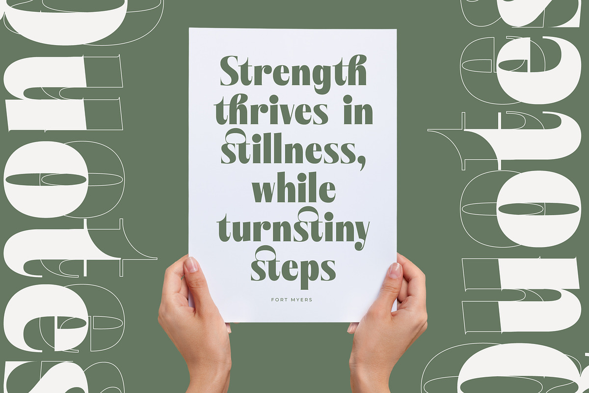 Bistika Modern Display Serif, a Serif Font by timelesstype.co (Photo 14 of 20)