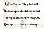 Christmas Honeymoon, a Handwritten Font by FreshTypeINK (Thumbnail 8 of 8)