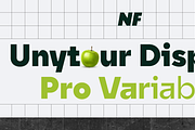 Unytour Display Pro Variable, a Sans Serif Font by NicolassFonts (Thumbnail 1 of 5)