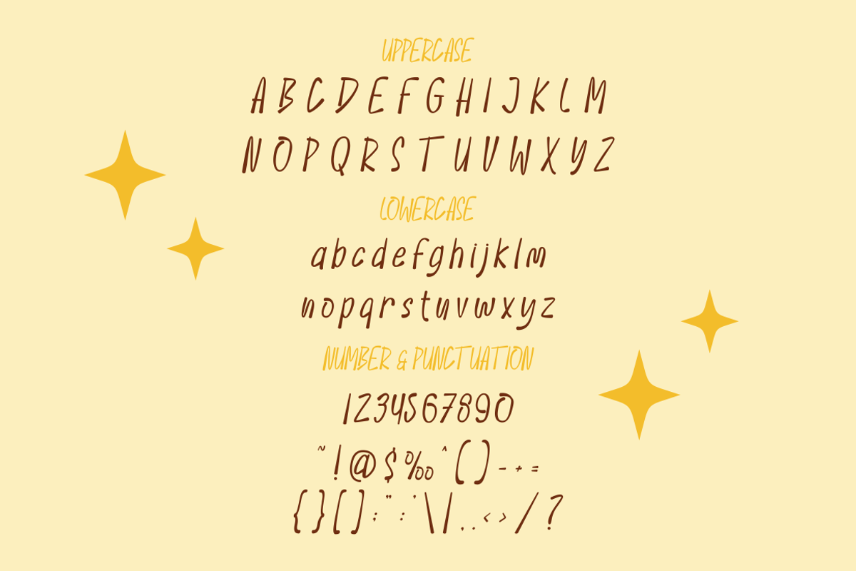 Choco Bounces Display Font, a Script Font by PutraCetol Studio (Photo 5 of 6)