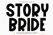 Story Bride, a Serif Font by InermediaSTUDIO (Thumbnail 1 of 7)