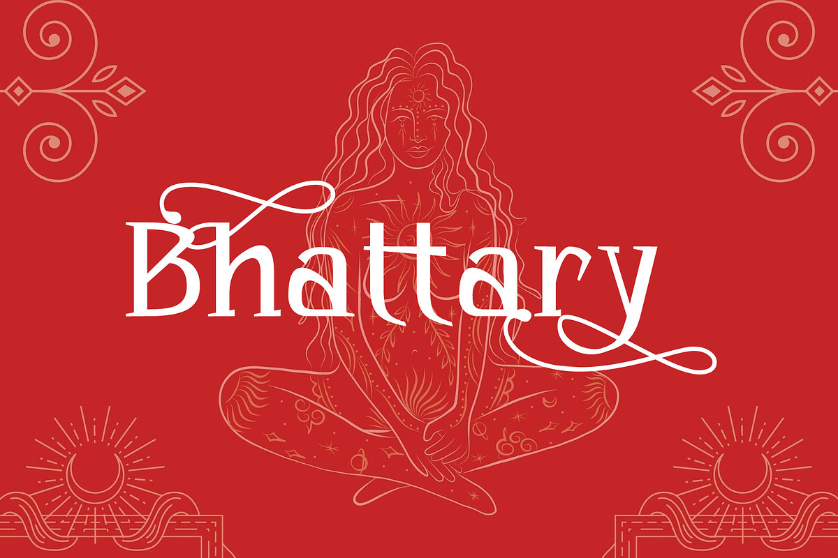Bhattary - Retro Vintage Serif, a Serif Font by Anomali Creatype (Photo 1 of 10)