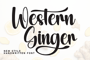 Western Ginger | Script Font, a Handwritten Font by Scratchones (Thumbnail 1 of 9)
