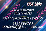 Fast Lane - Dynamic Handwritten Font, a Script Font by Gassstype (Thumbnail 6 of 8)