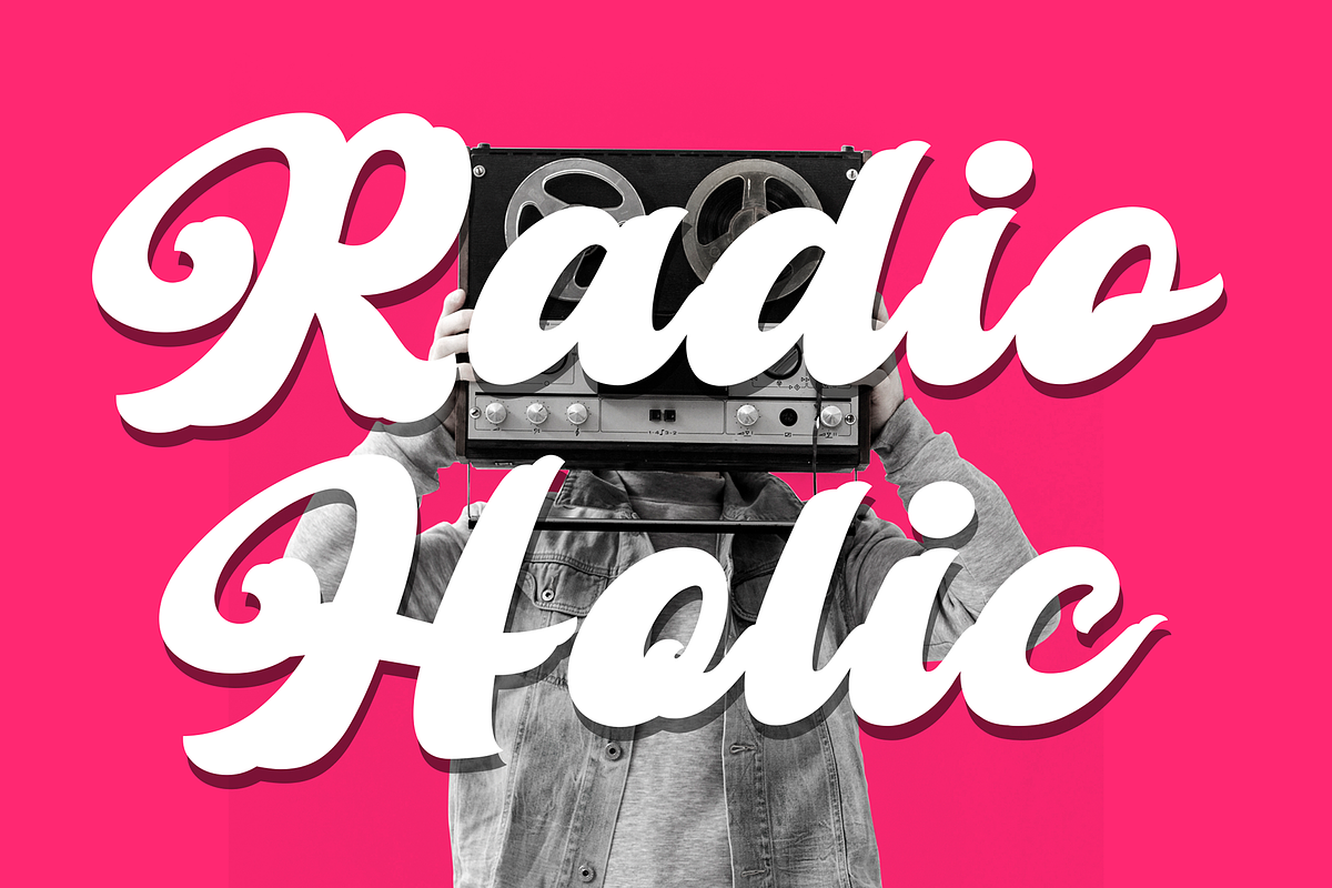 Retro Young - Vintage Bold Font, a Script Font by figuree studio (Photo 7 of 10)