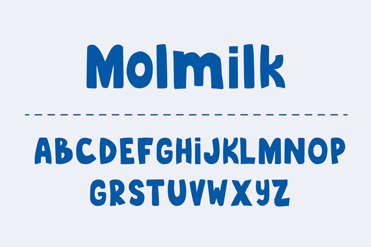 Milk Product – Molmilk Font, a Handwritten Font by Stylin Studio (Photo 2 of 8)
