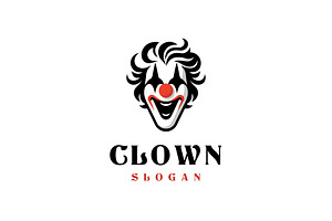 Clown Logo, a Branding & Logo Template by Pixes