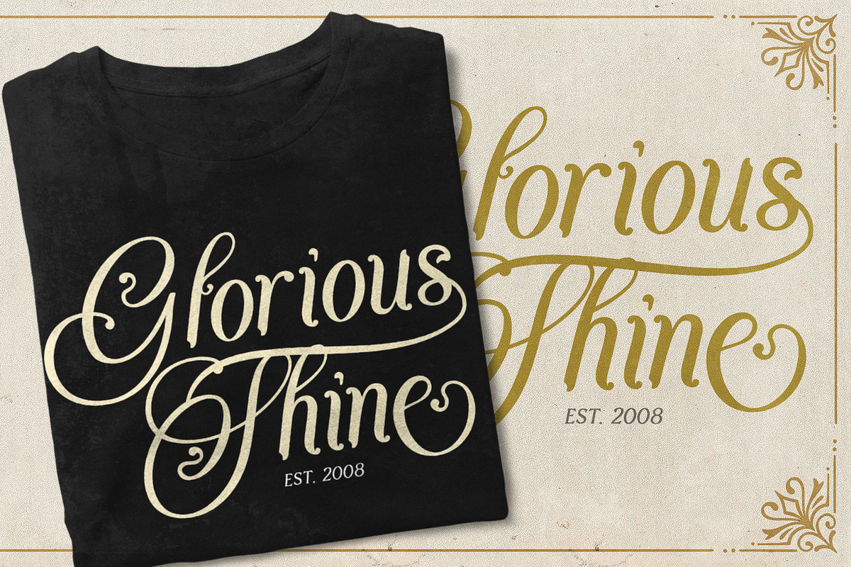 Agenda King - Vintage Script Font, a Script Font by StringLabs (Photo 10 of 13)