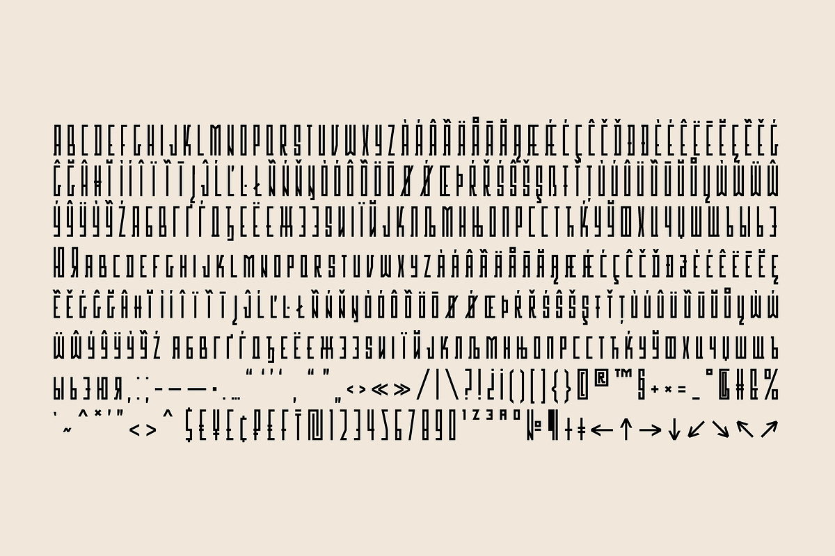 SK Shriftovik — Geometric Font, a Sans Serif Font by Shriftovik Type Foundry (Photo 10 of 14)