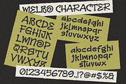 MELBO – Distressed Handwriting Font, a Handwritten Font by Blankids Studio (Thumbnail 9 of 10)