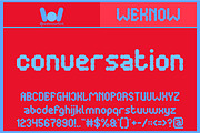 Battery font, a Font by weknow (Thumbnail 5 of 5)