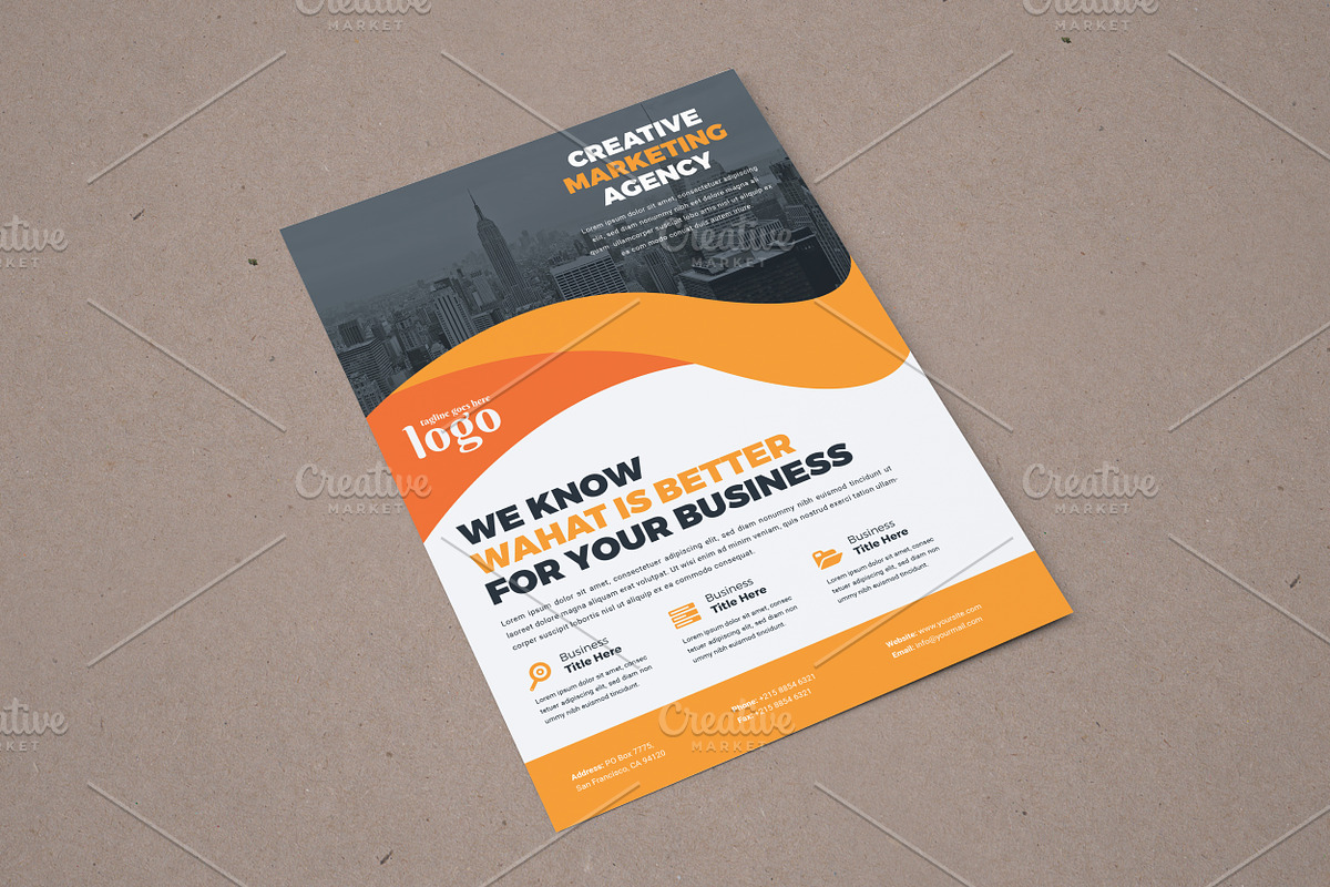Flyer Template, a Flyer Template by Alice_s (Photo 10 of 10)