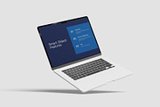 Laptop Mockups, a Mac Mockup by graphiccrew (Thumbnail 3 of 10)