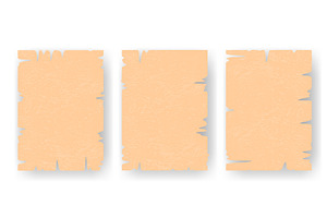 Set of old paper sheets, a Texture Illustration by Tati_Kli