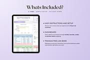Simple Monthly Budget - Pastel, a Templates & Theme by The Creative Plans co (Thumbnail 5 of 10)