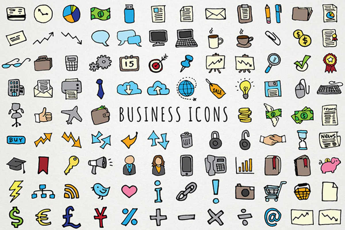 Business & Computing Icons, an Icon by Lemonade Pixel (Photo 1 of 3)