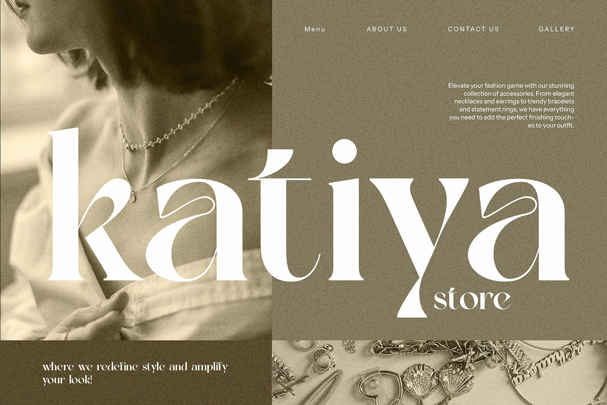 Average Elegant Serif Font Typeface, a Serif Font by Graphicxell (Photo 3 of 10)