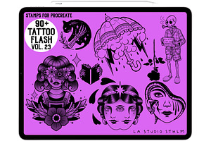 Tattoo Flash Vol. 23 - Stamp Set