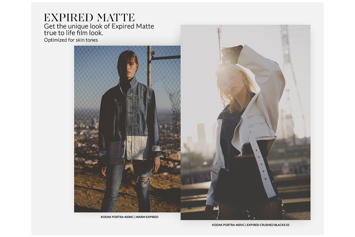 MATTE FILM Mobile Lightroom Presets preview 2