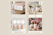 Pink Bow Baby Shower Bundle Template, a Social Media Template by Stellalunarts (Thumbnail 4 of 6)