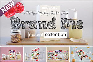 Brand Me - Cereal Mock-up Collection