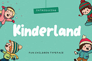 Kinderland Fun Advertisement Font, a Font by Creatype Studio (Thumbnail 1 of 8)
